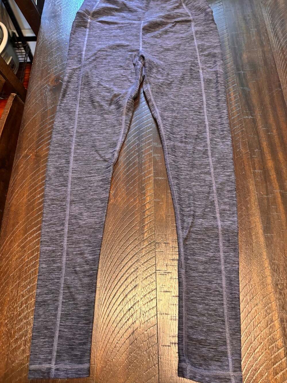 Victoria's Secret Leggings Size 8 Purple Space Dye